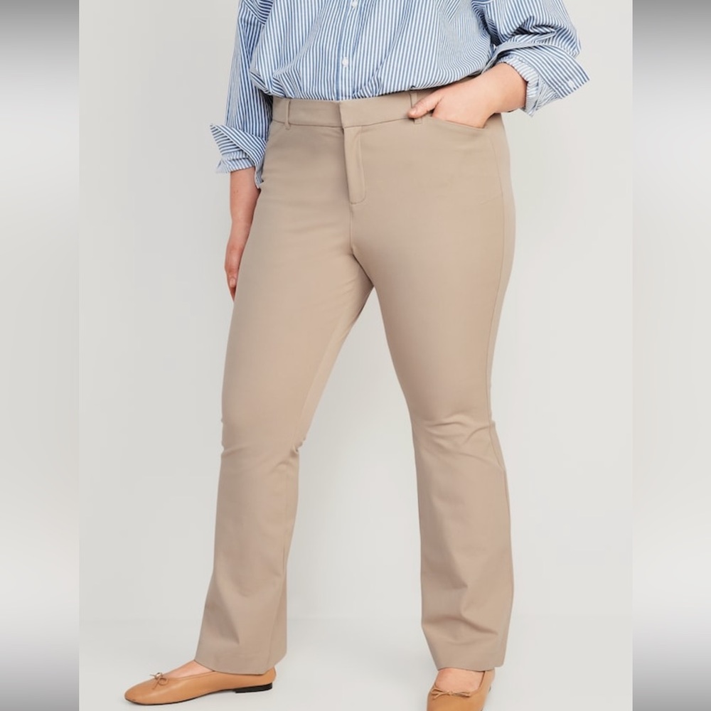 High Waisted Pixie Flare Pants